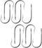 10pcs Fish WOW! 7691S Big Game Southern Tuna Stainless Steel Hook Size