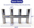 3 4 Marine Boat Rod Stainless Steel Fishing Rod Holders, Rod Rack Boat Marine Fishing Stainless Steel, Side Boat Pole