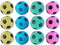 Cat Toy, Foam Sponge Soccer Ball (12 Pack), Interactive Pet Kitten Exercise Toy Balls, Soft, Indoor