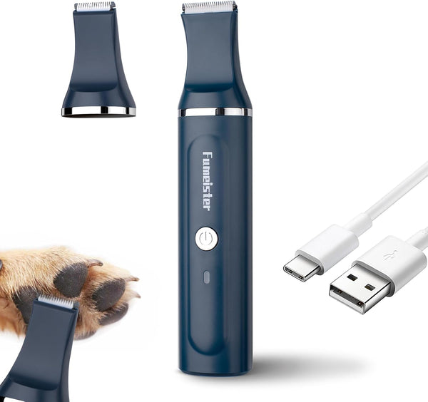 Dog Clippers for Grooming, Cordless Waterproof Dog Hair Trimmer with Type-C Charging,