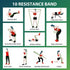 LEEKEY Resistance Bands, Exercise Pull Up Assist Bands Set for Men and Women, Fitness Training, Home Workouts