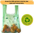 (600 Hammer T-shirt Biodegradable Green Plastic Bag ct.) Small Can Liners Thank You Grocery Shooping Size Doggy Poop