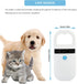 134.2Khz/125Khz B(ISO11784/11785) Gugxiom Pet Microchip Scanner, Pet Microchip Reader with OLED Display, Low Battery