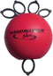 Physical Therapy Hand Exerciser - Forearm Exerciser with Stress Relief Ball, Medium Tension, Red