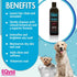 EQyss Premier Pet Shampoo, 16 oz, Cleanses & Moisturizes Coat, Adds Volume, Residue-Free Finish for All Pets