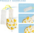 4 Pcs Bird Diaper Parrot Nappy Reusable Flight Suit with Waterproof Inner for Parakeet Cockatiel Mini Macaw Budgie