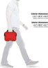 Nanuk 904 Waterproof Case - Empty - First Aid Prepper Survival Gear - Dust and Impact Resistant - Red