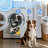 Generic Summer 28" X22" Cooling Pet Mat Ice Silk Dig Cooling Mat Musical Note Prints Dog Bed Washable Pet Pad Mats