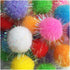 20PCS Extra Large 1.5INCH Cat's Favorite Chase Glitter Ball Toy, Sparkle Pom Pom Balls