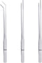 3 Pcs Aquarium Tweezers, Stainless Steel Feeding Tongs Set, Long Handle Reptile Feeding Tongs for Aquatic Plants