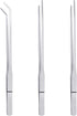 3 Pcs Aquarium Tweezers, Stainless Steel Feeding Tongs Set, Long Handle Reptile Feeding Tongs for Aquatic Plants