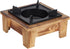 Jerliflyer Alcohol Wood Stove, Japanese Portable Stove for Outdoor Picnic, Soup Pot, Roasting Pan, Kettle