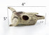 Leoyoubei Aquarium Decoration, Small Skull for Fish Tank, Fish Turtle Hidden Cave Landscape Pet Reptile House (Cattle