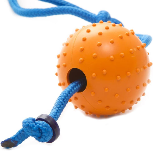 K-9 K-9 The Nero Ball Classic TM - Ball On a Rope Reward and Exercise Toy - Police - Schutzhund