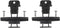 Kayak Drain Plug Kit Hull Coarse Thread Bung for Canoe Boat with Screws Replacement Hardware Accessories 2 PCs