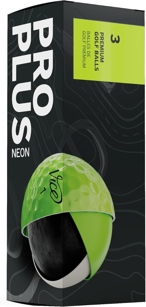 Vice Pro Plus Golf Balls - Ultimate Performance for Power Players
