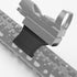 Picatinny Offset Rail Mounts, 45 Degree Aluminum Low Profile Mount for Flashlight Laser Sights Optics
