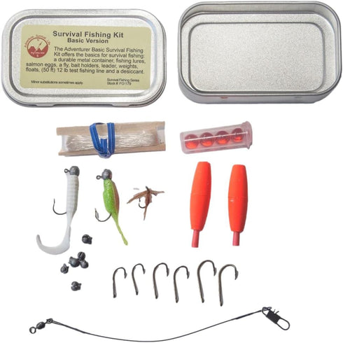 Survival Fishing Kit Basic Version by Best Glide ASE