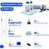 Silicone Treadmill Belt Lubricant Kit - 8.4 Oz with 2 Application Tubes for Controlled Flow, Easy to Apply