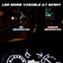 High Visibility LED Night Running Gear, Rechargeable Flashing Sash for Outdoor Safety Walking and Jogging