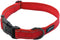 Max and Neo NEO Nylon Buckle Reflective Dog Collar, Large, RED, We Donate a Collar for Every Sale