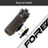 600ml 20oz, M5 Magnetic Cycling Water Bottle with Bike Mount / Quick Snap-Release, Cage-Free, One-Handed Access Screws