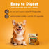 10 Count Pork Chomps Roasted Pork Skin Dog Chews, Ear Shapes