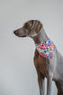 KZHAREEN 7th American Flag Dog Bandana of July Pet Clothes Patriotic Reversible Triangle Bibs Scarf Accessories