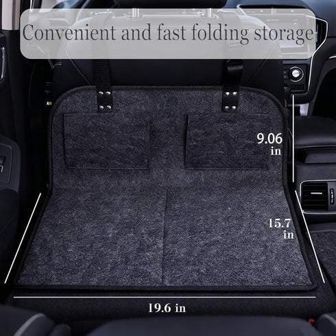 Y/3 Car Camping Essentials Rear Seat Mattress Extension Plate, Car Back Seat ExtenderPortable Mattress for Sleeping