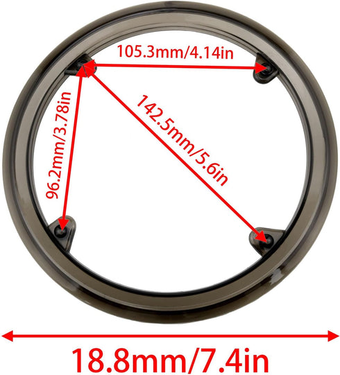 Lovelysp Black Bicycle Sprocket Protective Cover, Bike Chainwheel Guard with Mounting Screws for Bicycle Accessories