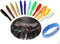 Sowaka 12 Pcs Adjustable Puppy Whelping Collars, Multicolor Soft Fabric ID Bands for Small Dogs & Kittens