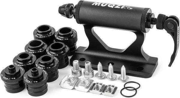 Bike Fork Mount, Upgraded Quick Release Thru Axle Bicycle Fork Rack Block