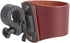 Tourbon Leather Bike Beverage Holder, Small Bicycle Water Bottle Cup Holder, Brown