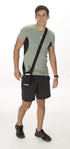 H2O4K9 Deluxe Neoprene Bottle Carrier with Front Pocket, Black