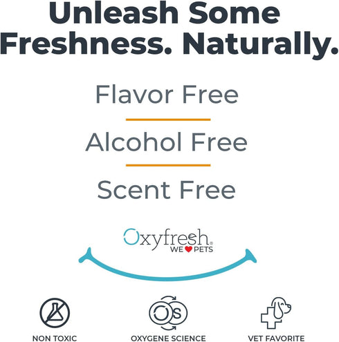 Oxyfresh Advanced Pet Dental Spray – 8oz Instant Dog and Cat Fresh Breath: Easiest No Brushing Solution for Dogs and