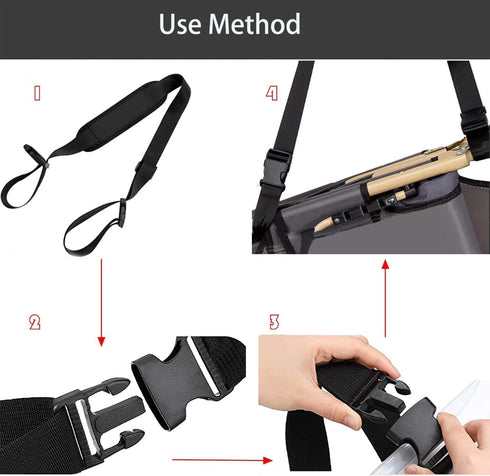 IYWISH Backpacking Camping Chair Strap,Carry Strap for Beach Chair Carrying Folding Chair Adjustable Beach Chair Carry