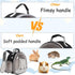 Guinea Pig Backpack for Small Animals, Space Capsule Bubble Window, Ideal for Guinea Pig, Bird, Bunny, Rabbit