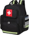 Gatycallaty First Aid Backpack — Medical EMT First Responder Bag for Hiking, Trauma, and Camping (Black, Large)
