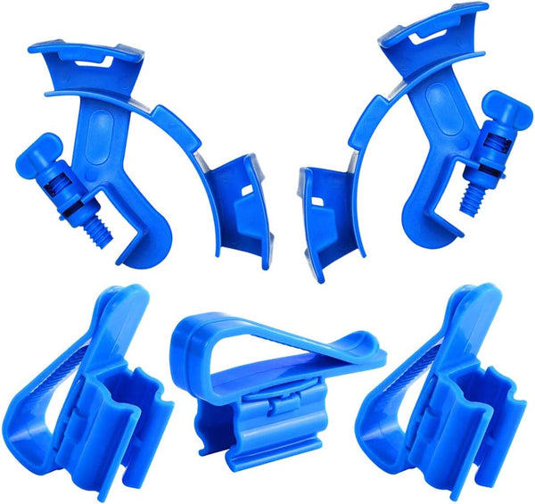 NGe 5Pcs Adjustable Fish Tank Water Hose Holder, Water Tube Clamp for Aquarium