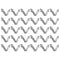 HARFINGTON 30pcs Double Button Kayak Paddle Snap Spring Clip - 9x10x60mm for Tent Umbrella Camping