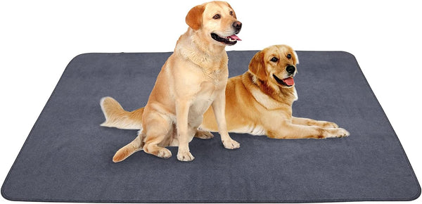 peepeego Non-Slip Dog Pads Extra Large 72" x 72", Washable Puppy Pads with