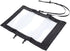 Waterproof Folding Storage Pouch for Outdoor Hiking Camping, Military Map Pouch Holder, Transparent Map Case