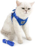 Zunea No Pull Dog Harness for Tiny Small Dog, Escape Proof Kitten Lead, Reflective Soft Mesh Padded Vest Harness Set