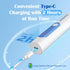 Trimmer Trimmer 18 mm Dog Paw with LED Light, Low Noise Paw for Dogs, Type-C Rechargeable Pet Grooming Kit Dog Grooming