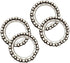 Cryspearl Headset Set 4, 1.57 1.06 E-Bike Steering Ball Bearings of Steel Construction, x in Inner/Outer Diameter