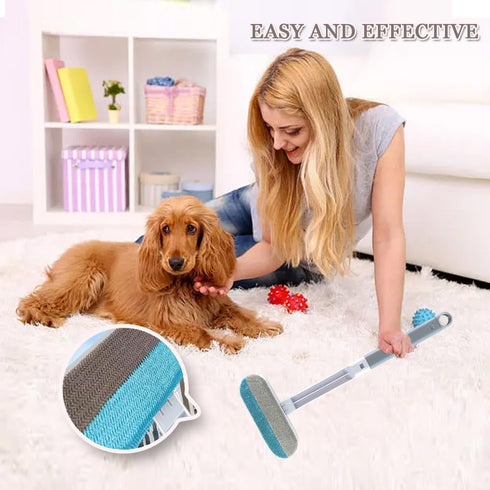 Reusable Pet Hair Remover for Furniture, Couch, Carpet, Clothes, Car Seats, Lint Brush Tool