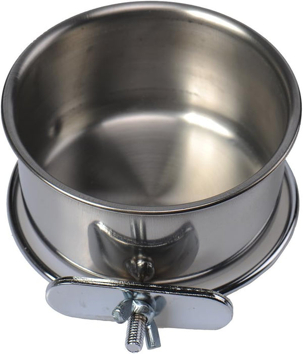 Durable Crates Cages Dog Parrot Puppy Pet Food Water Bowl S M L by redcolourful, New