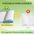 IMMCUTE 100 Count 22"x23" 6-Layer Premium Puppy Pads, Dog Pee Pads Ultra-Soft Heat-Sealed, Leak-Proof & Super Absorbent