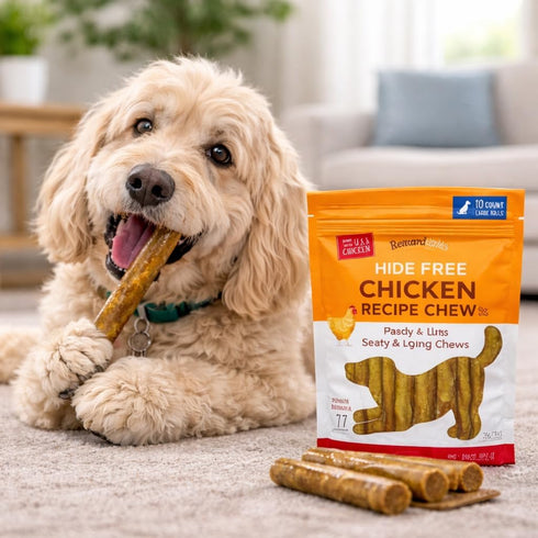 10 Count Rewardables Hide Free Chicken Recipe Chews