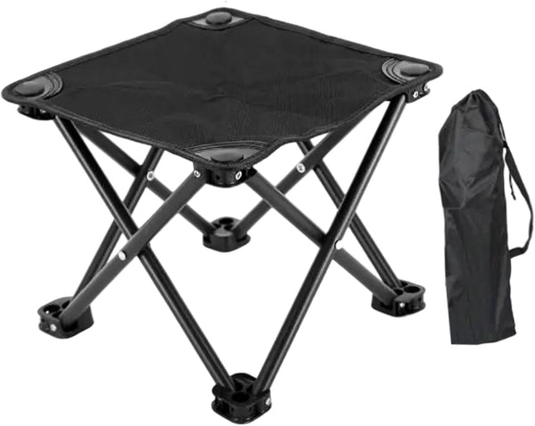 Aymzbd Camping Stool Recliner Foot Rest Fishing Seat Sturdy Compact Outdoor Folding Stool